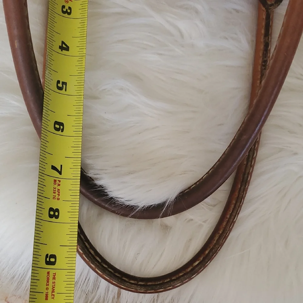 Dooney & Bourke Cream and Brown Satchel - Picture 11 of 16